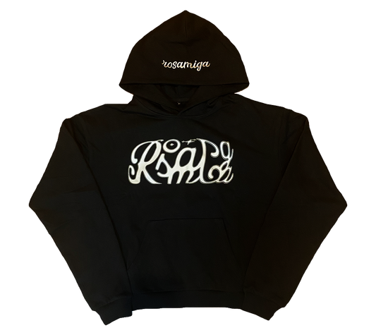 rosa hoodie *black*